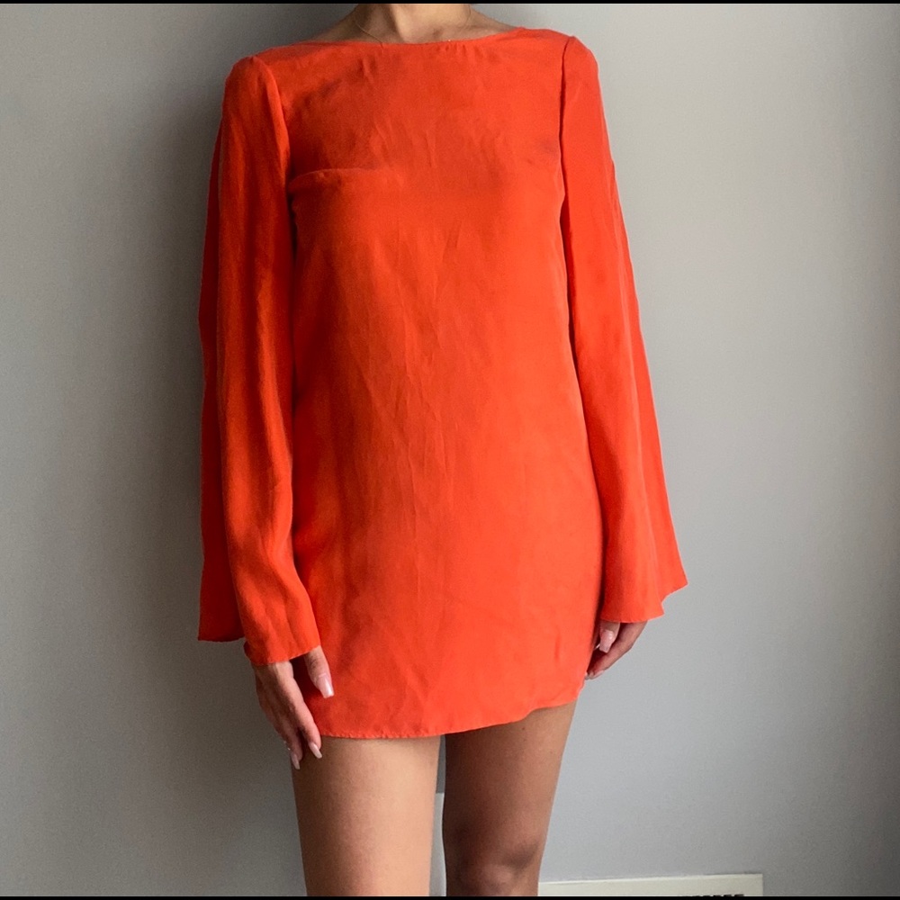 Orange Dolce Vita dress